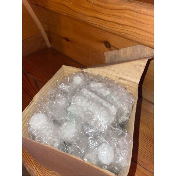 Vintage Bisque Nativity Set White Unopened Pieces - Picture 2 of 7